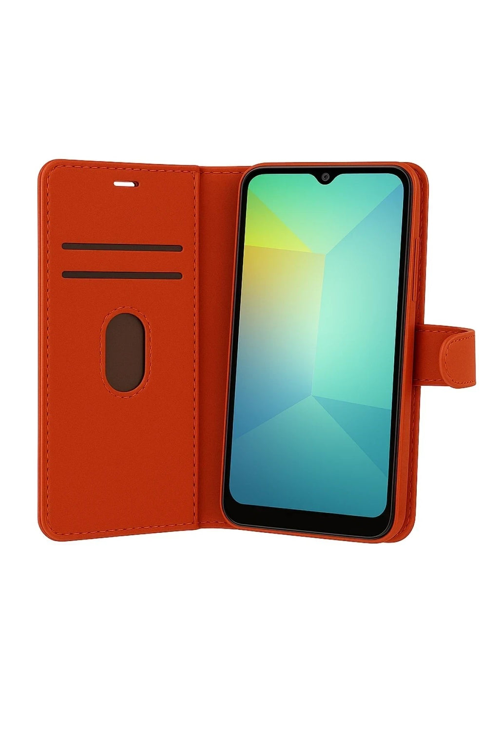 Mey İthalat® Samsung Galaxy S25 FE Trend S Plus Kapaklı Kılıf - Kırmızı