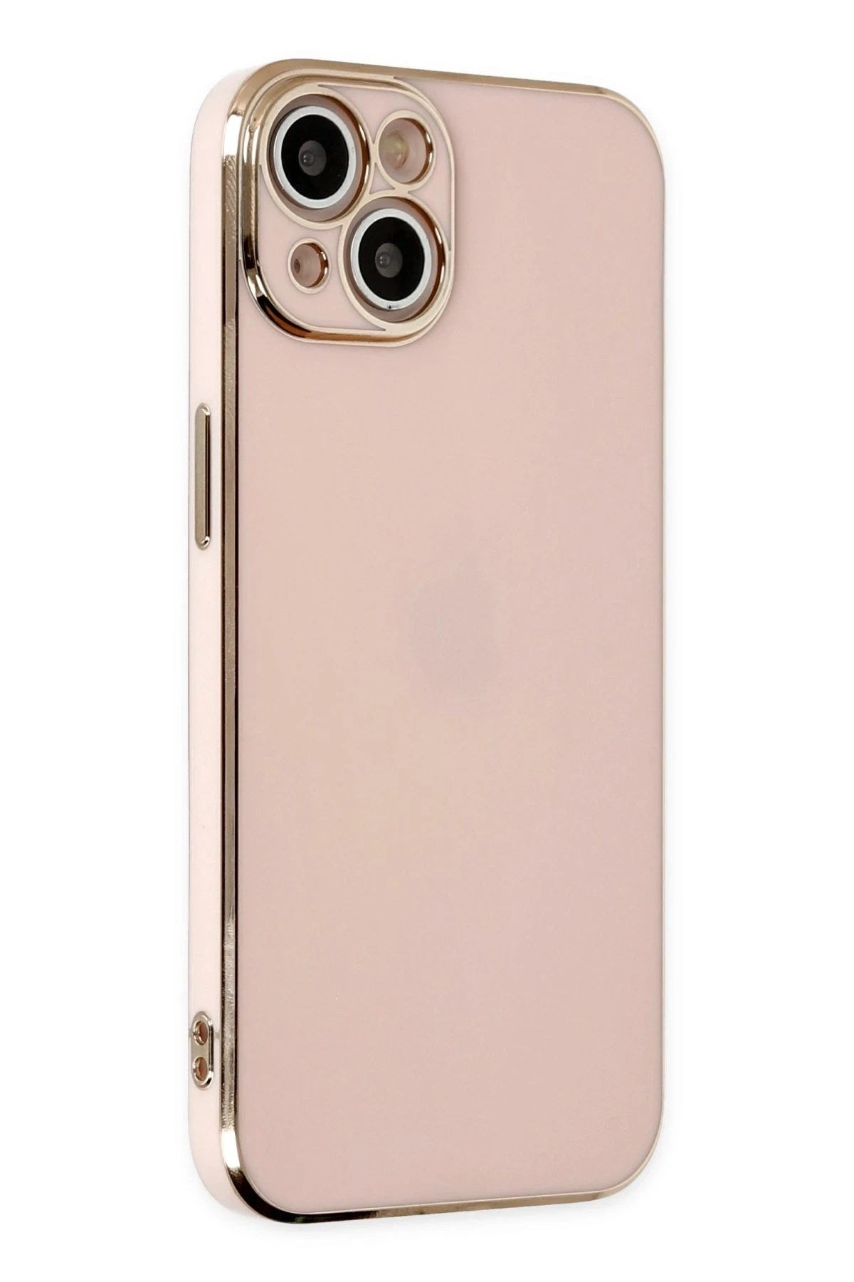 Mey İthalat® iPhone 14 Kılıf Volet Silikon - Pembe