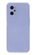 Mey İthalat® Realme 9i 4G Kılıf Nano içi Kadife Silikon - Lila
