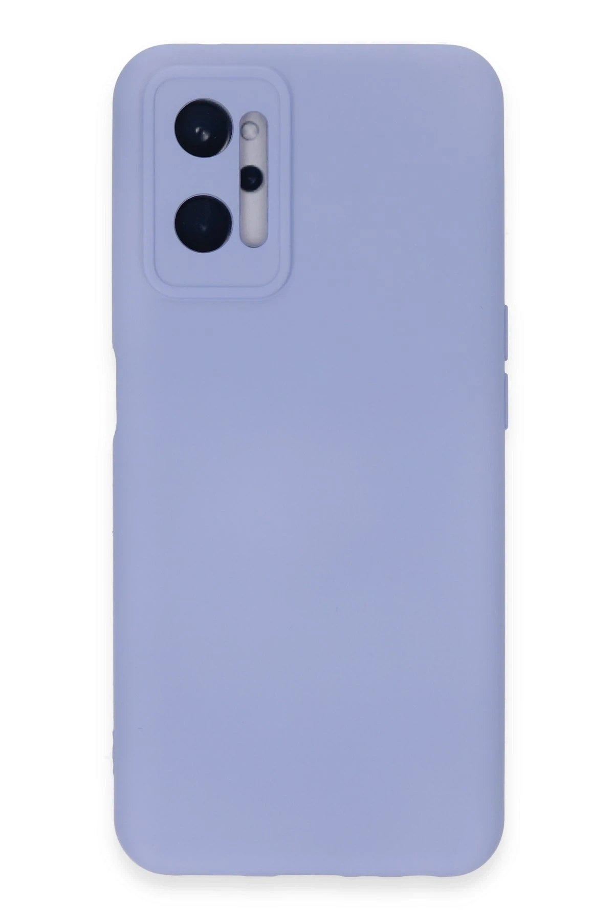 Mey İthalat® Realme 9i 4G Kılıf Nano içi Kadife Silikon - Lila