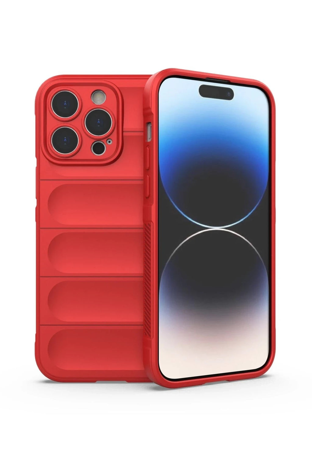 Mey İthalat® iPhone 13 Pro Max Kılıf Optimum Silikon - Kırmızı