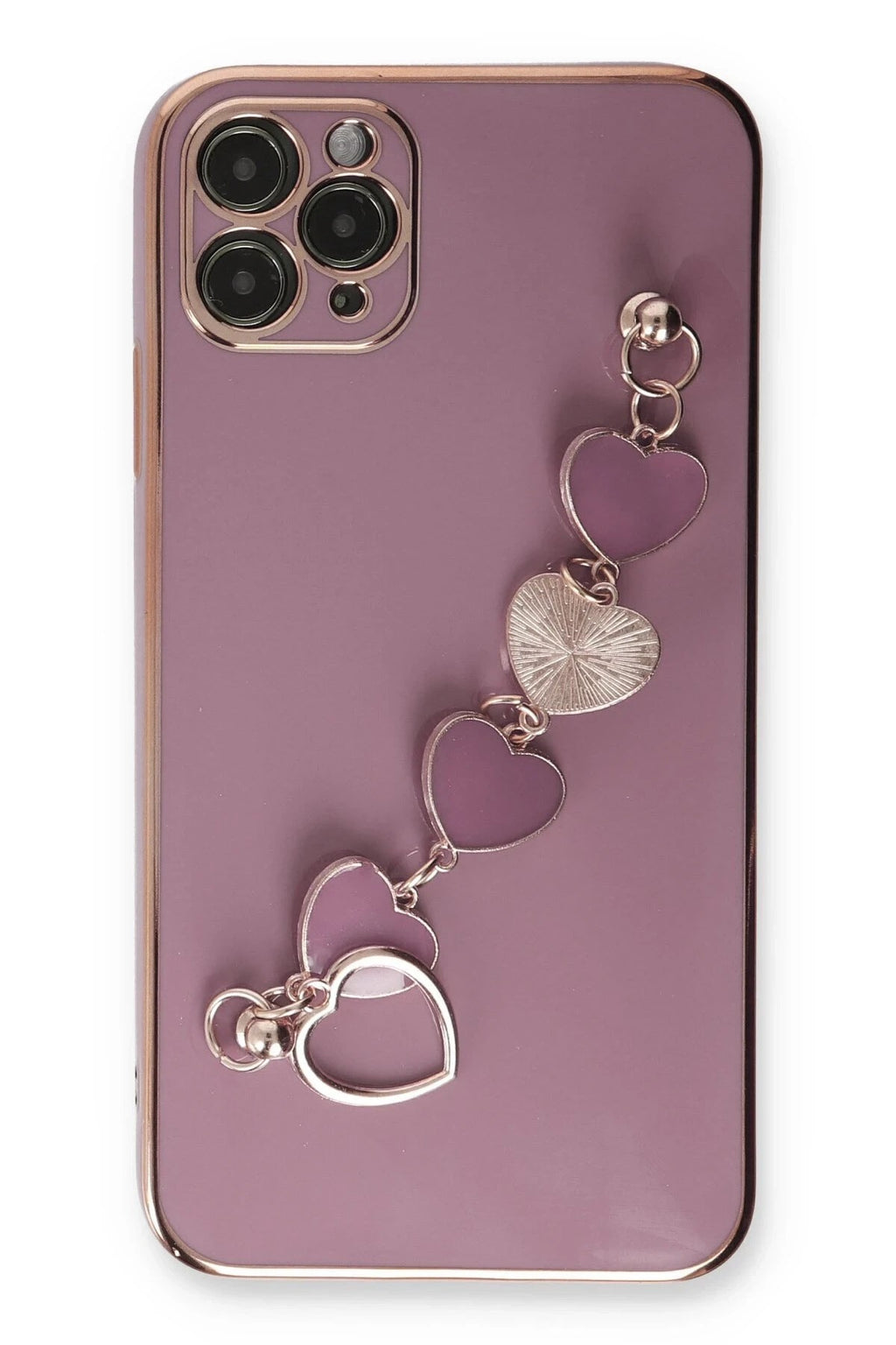Mey İthalat® iPhone 11 Pro Kılıf Esila Silikon - Mor