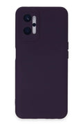 Mey İthalat® Realme 9i 4G Kılıf Nano içi Kadife Silikon - Mor