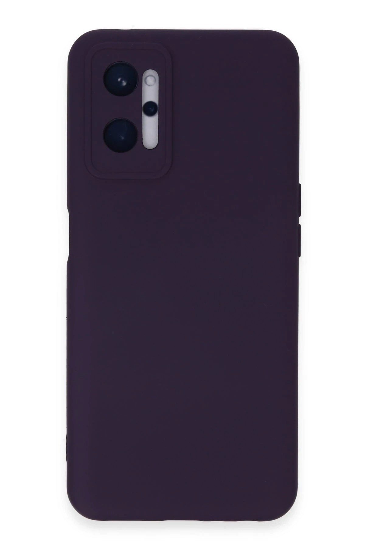 Mey İthalat® Realme 9i 4G Kılıf Nano içi Kadife Silikon - Mor