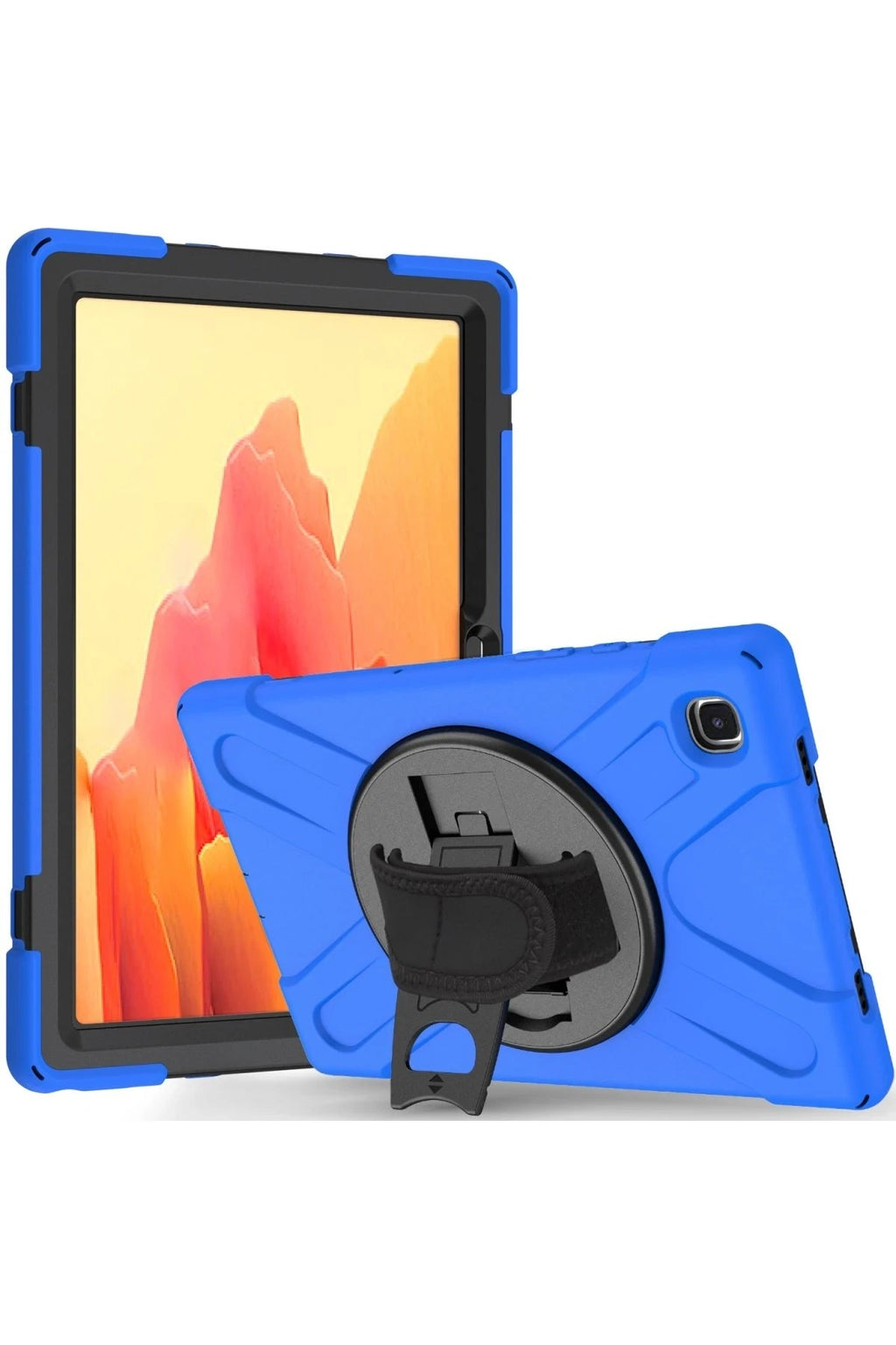 Mey İthalat® Samsung Galaxy T220 Tab A7 Lite 8.7 Kılıf Amazing Tablet Kapak - Mavi