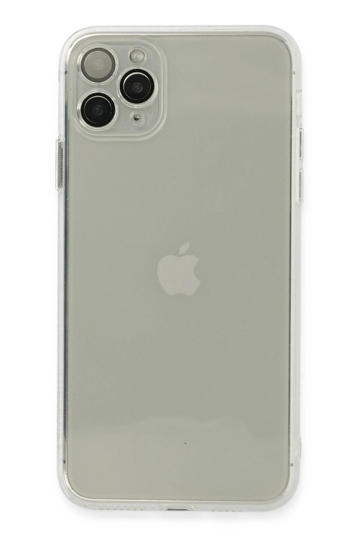 Mey İthalat® iPhone 11 Pro Max Kılıf Fly Lens Silikon - Şeffaf