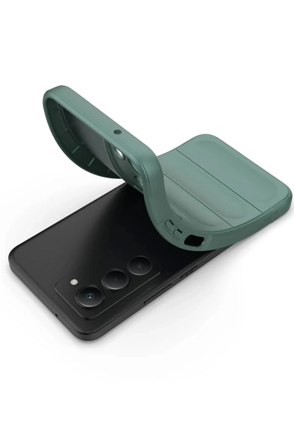 Mey İthalat® Redmi 15 4G Optimum Silikon - Koyu Yeşil