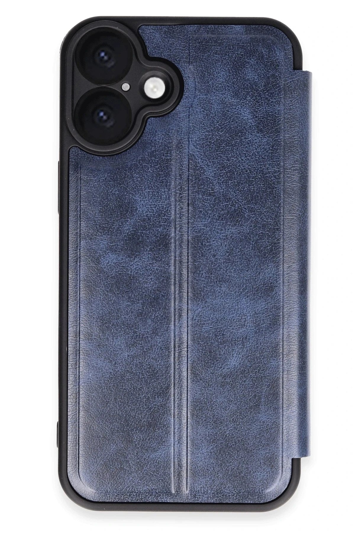 Mey İthalat® iPhone 16 Plus Kılıf Flip Cover - Lacivert