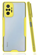 Mey İthalat® Redmi Note 10 Pro Kılıf Platin Silikon - Sarı
