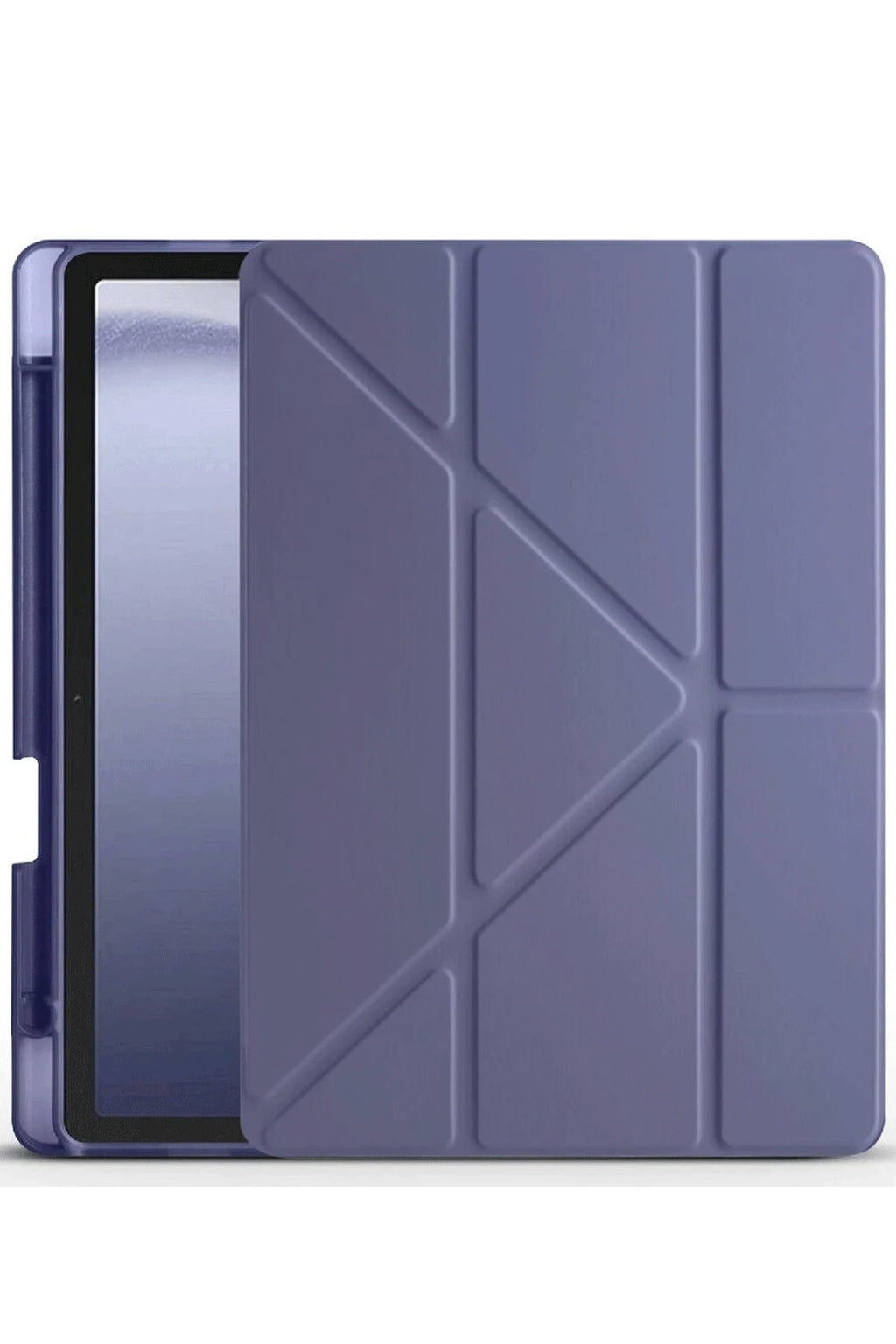 Mey İthalat® Redmi Pad Pro 12.1 Kılıf Kalemlikli Mars Tablet Kılıfı - Lila