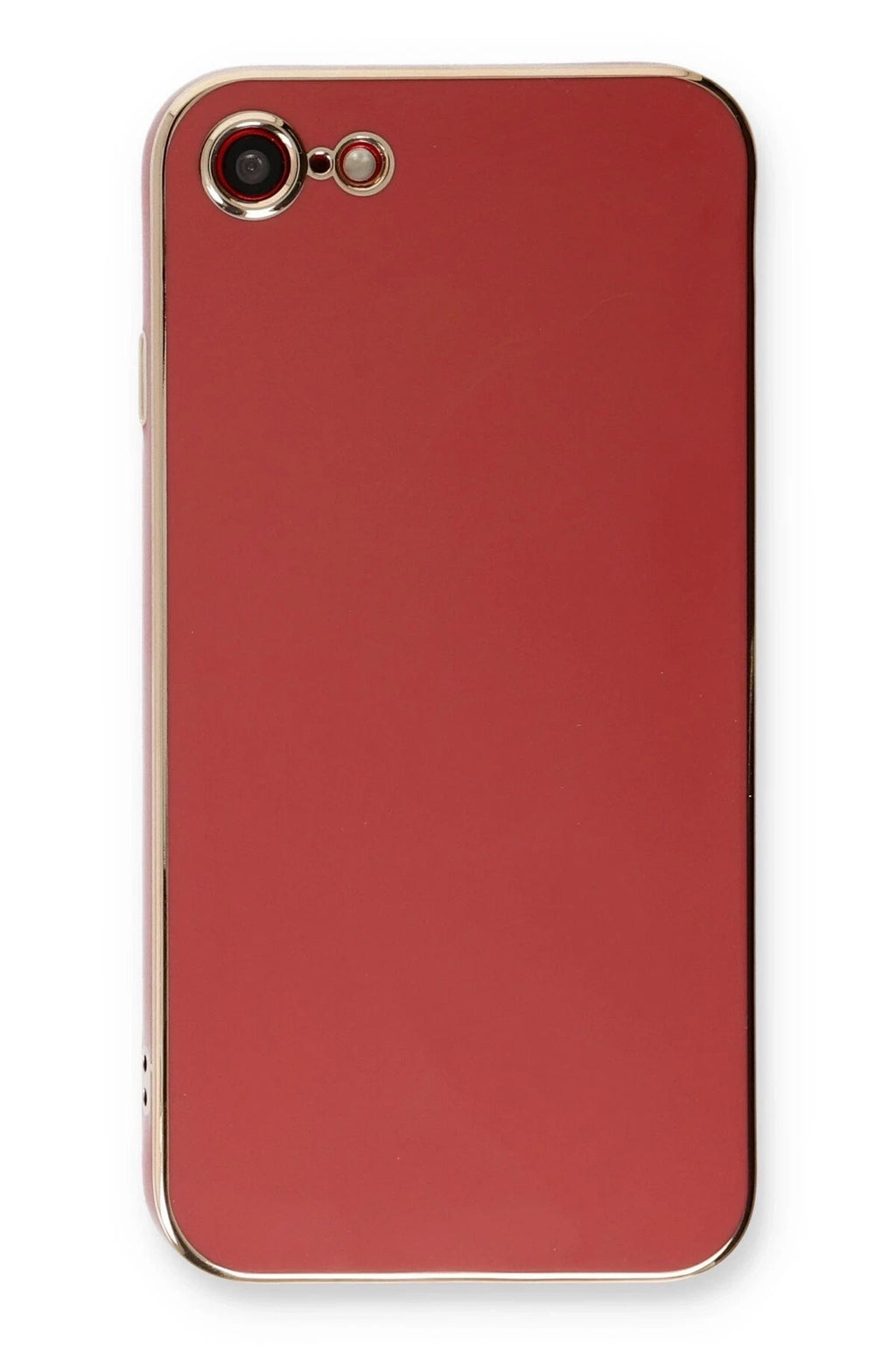 Mey İthalat® iPhone 7 Kılıf Volet Silikon - Kırmızı
