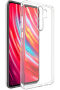 Mey İthalat® Redmi Note 8 Pro Kılıf Lüx Şeffaf Silikon
