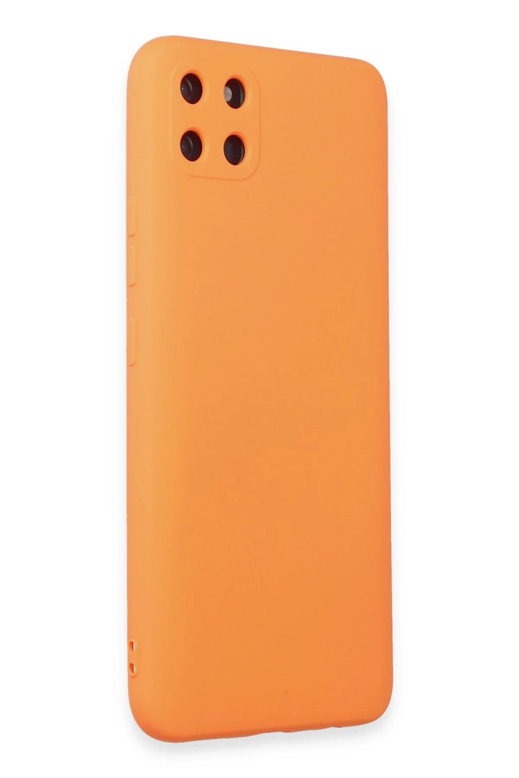 Mey İthalat® Realme C11 Kılıf Nano içi Kadife Silikon - Turuncu