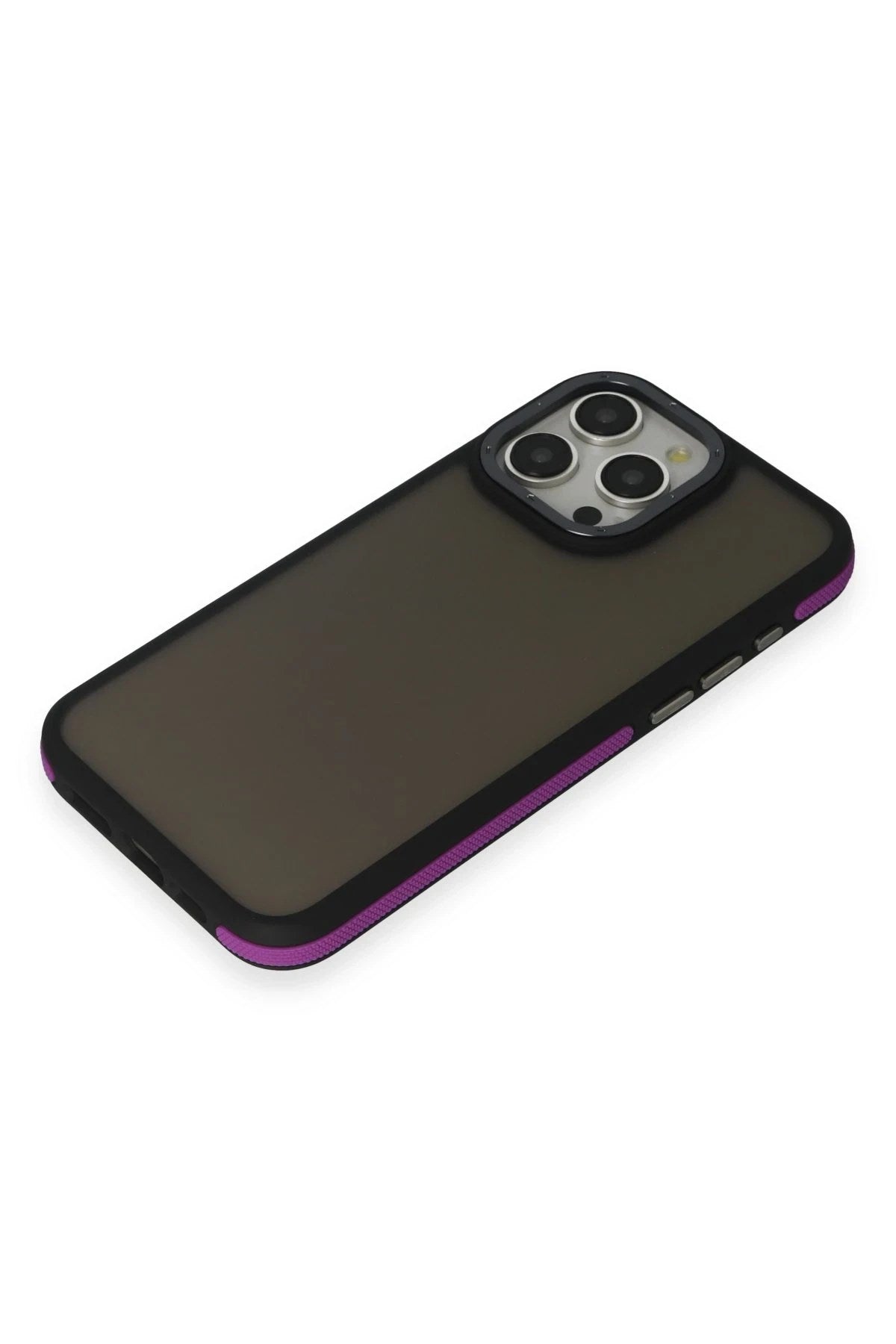 Mey İthalat® iPhone 15 Pro Max Harvel Kapak - Derin Mor
