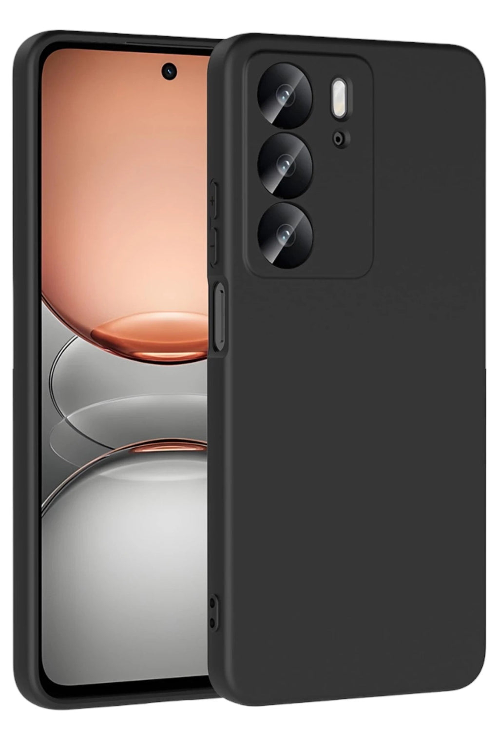 Mey İthalat® Realme C75 4G First Silikon - Siyah