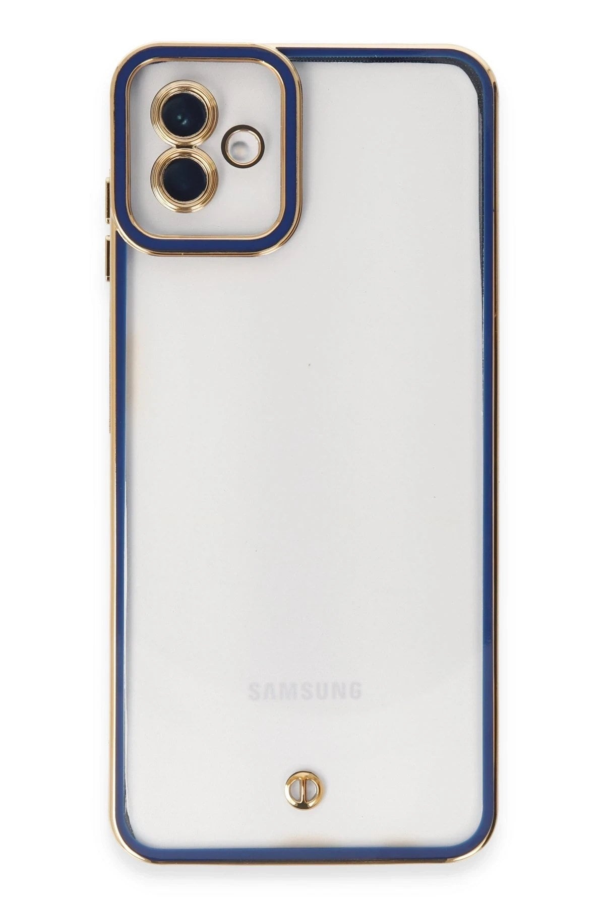 Mey İthalat® Samsung Galaxy A04 Kılıf Liva Lens Silikon - Mavi