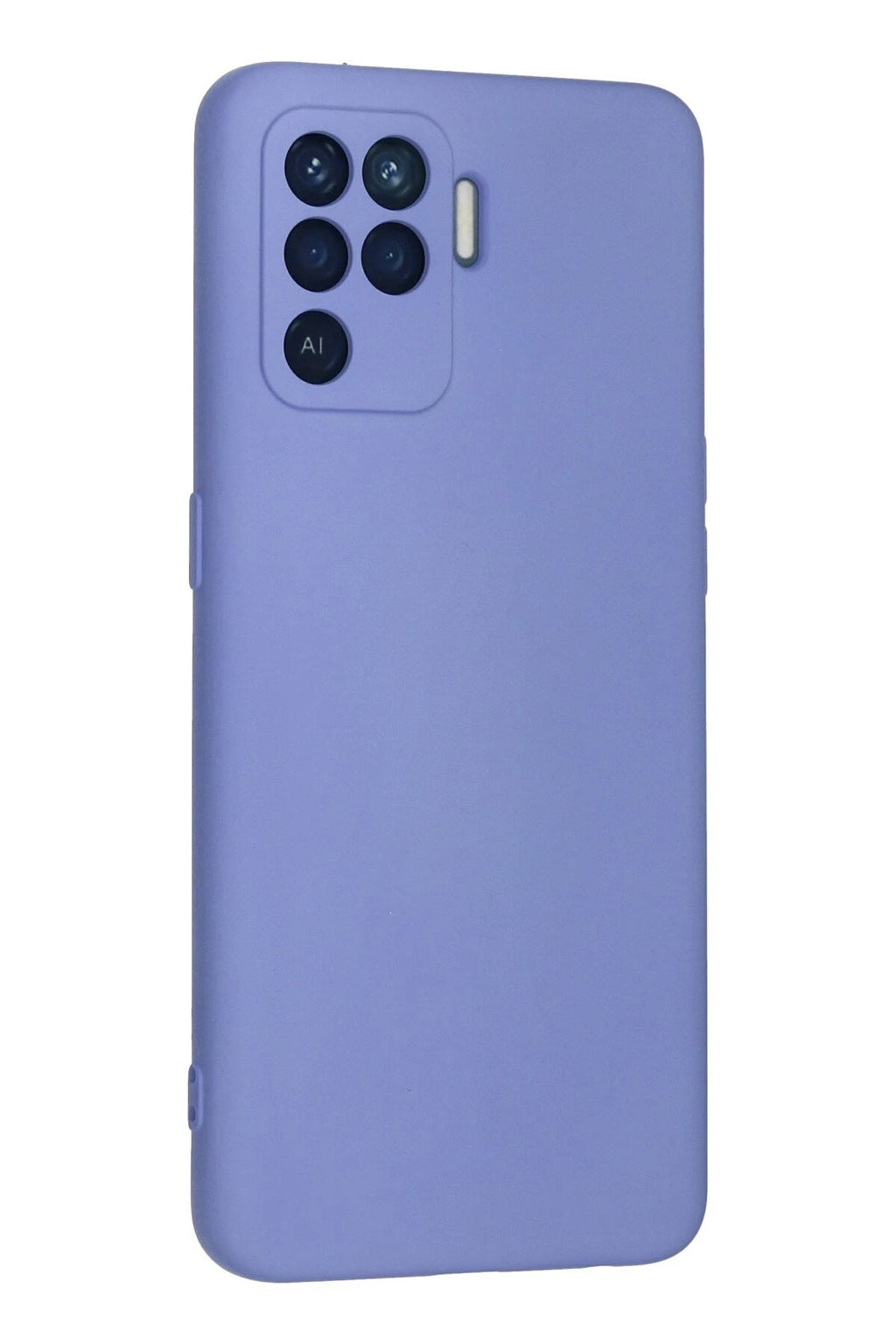 Mey İthalat® Reno 5 Lite Kılıf Nano içi Kadife Silikon - Lila