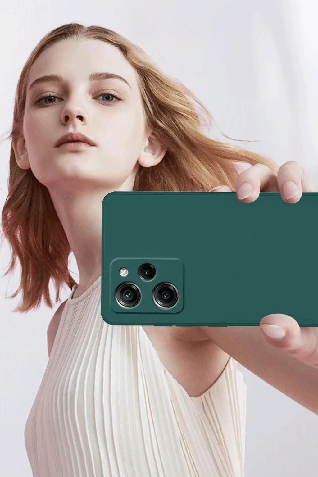 Mey İthalat® Poco X5 Pro 5G Nano içi Kadife Silikon - Sarı