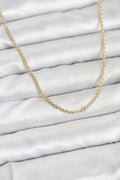 Mey İthalat® CM 14K Gold Renk Halka Model 60 cm Kadın Kolye