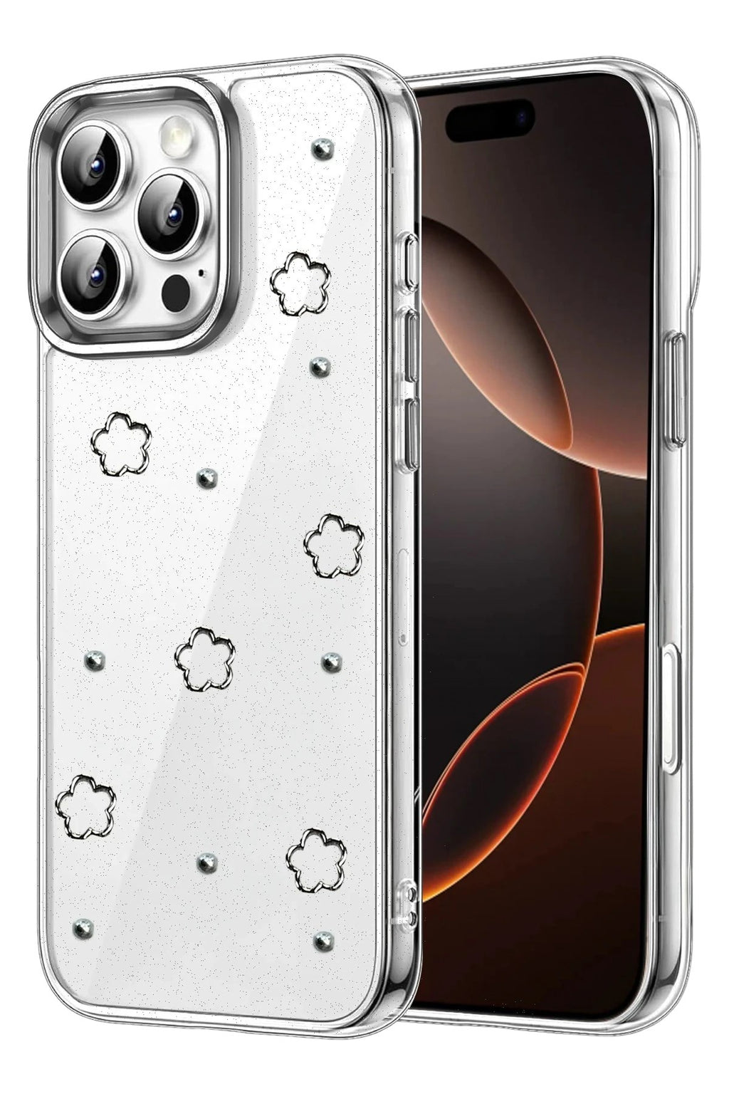 Mey İthalat® iPhone 16 Pro Max Fiyonk Desenli Kapak - Desen 2