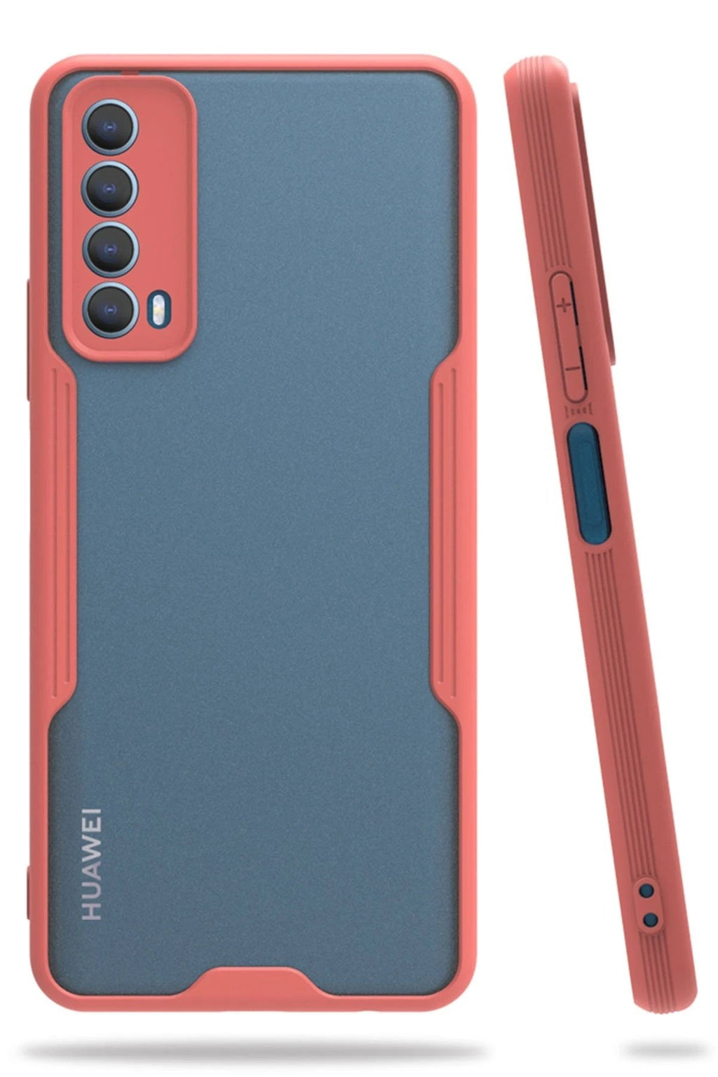 Mey İthalat® Huawei P Smart 2021 Kılıf Platin Silikon - Pembe
