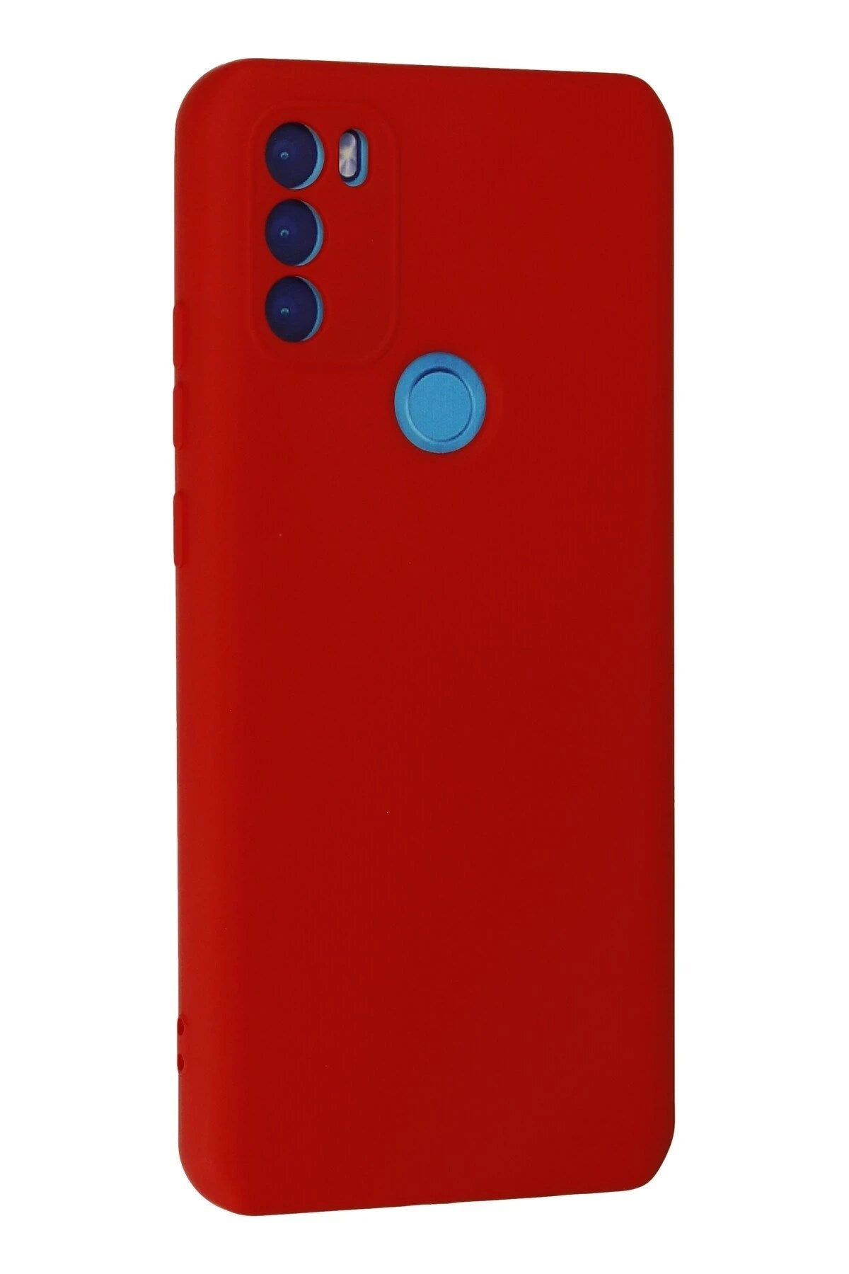 Mey İthalat® General Mobile GM 21 Plus Kılıf Nano içi Kadife Silikon - Kırmızı