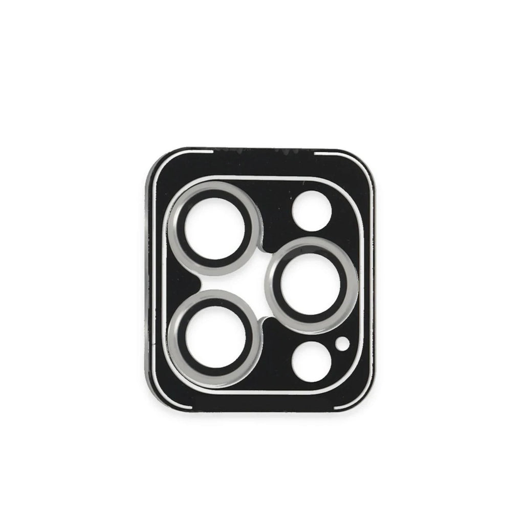 Mey İthalat® iPhone 16 Pro Max PVD Metal Kamera Lens - Gümüş