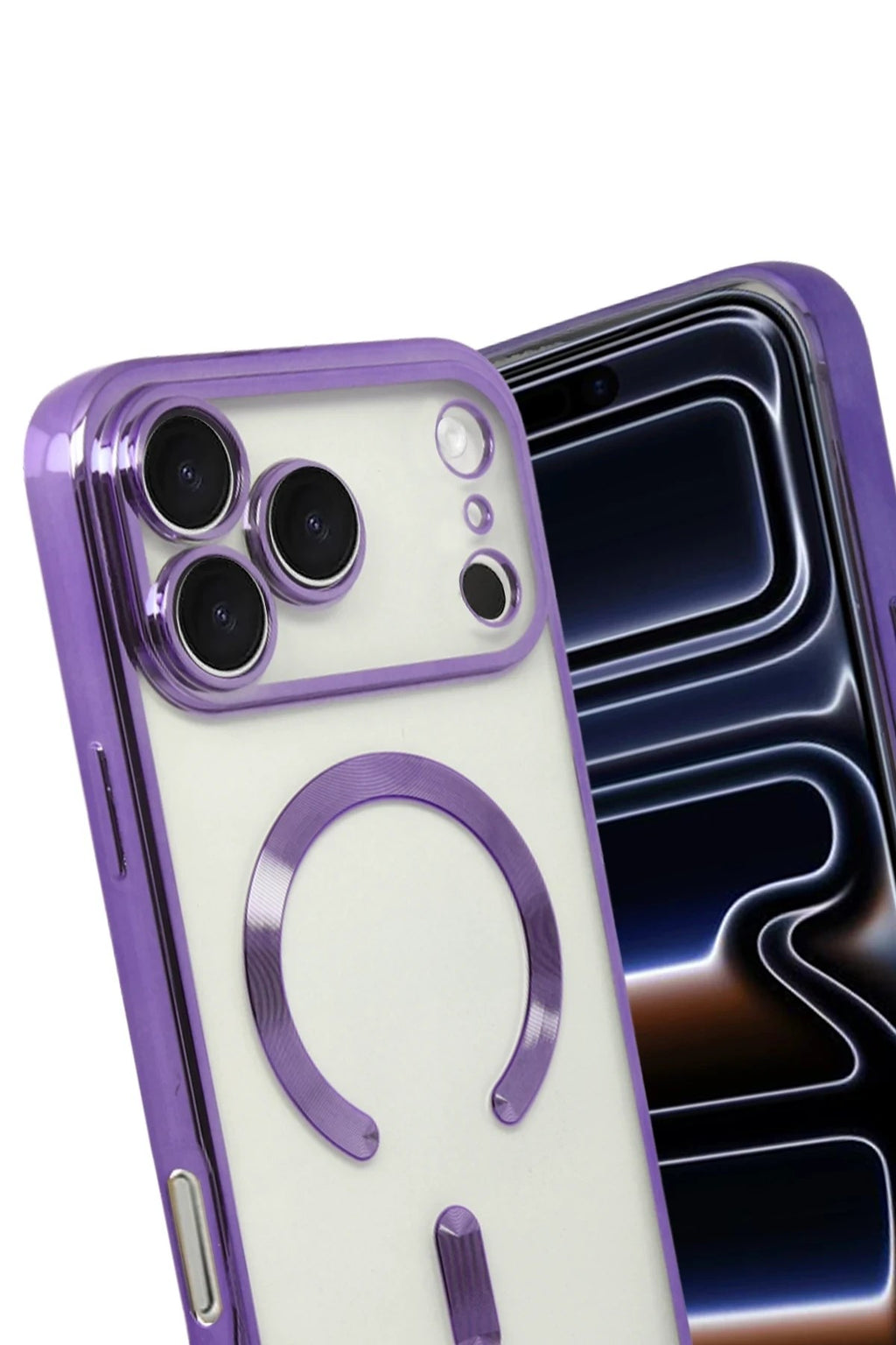 Mey İthalat® iPhone 17 Pro Kross Magneticsafe Kapak - Mor
