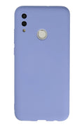 Mey İthalat® Huawei P Smart 2019 Kılıf Nano içi Kadife Silikon - Lila