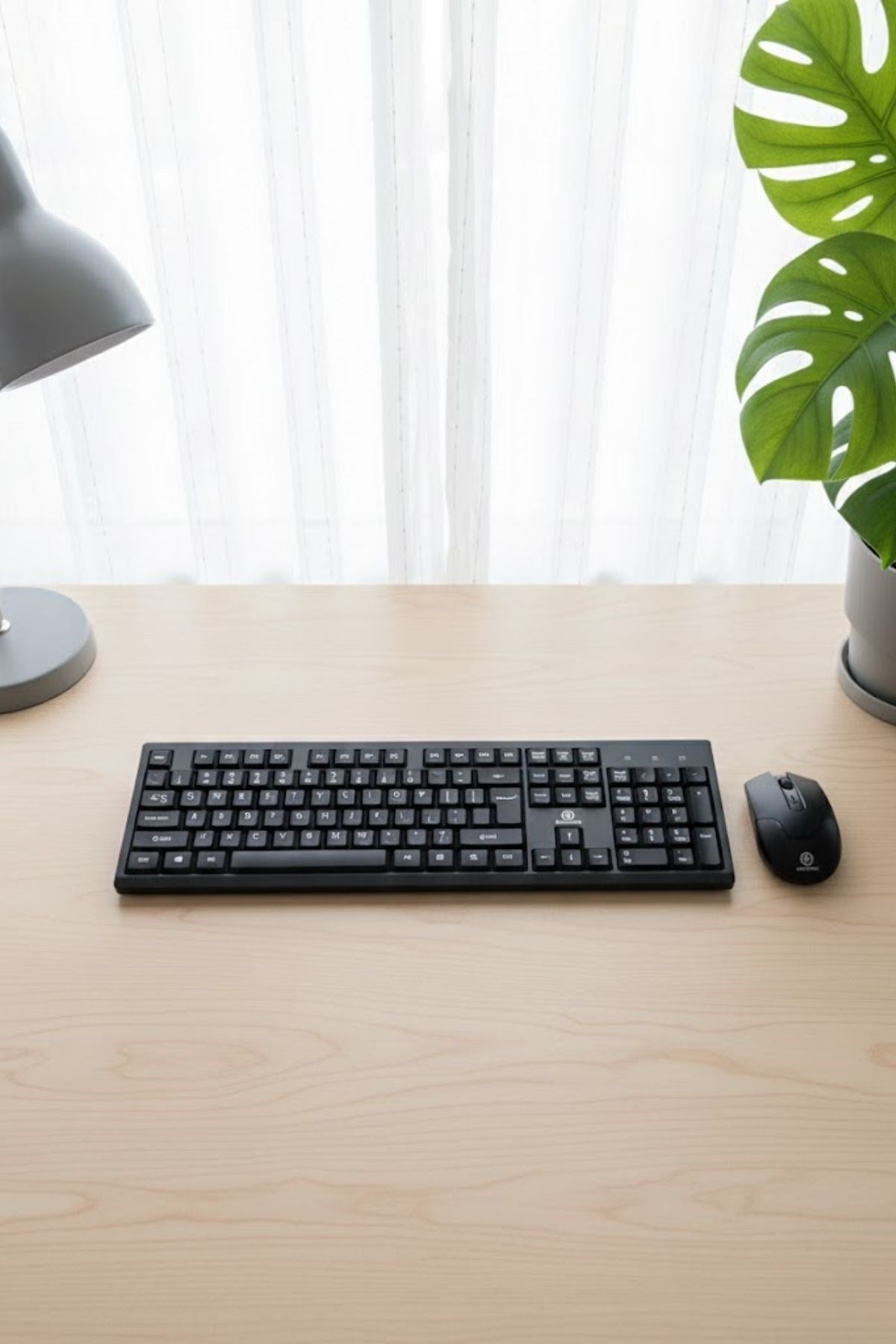 Kablosuz Q Klavye Mouse Seti Rahat Yazım, Sessiz Tuşlar, Ofis ve Ev Kullanımına Uygun Set YK7100