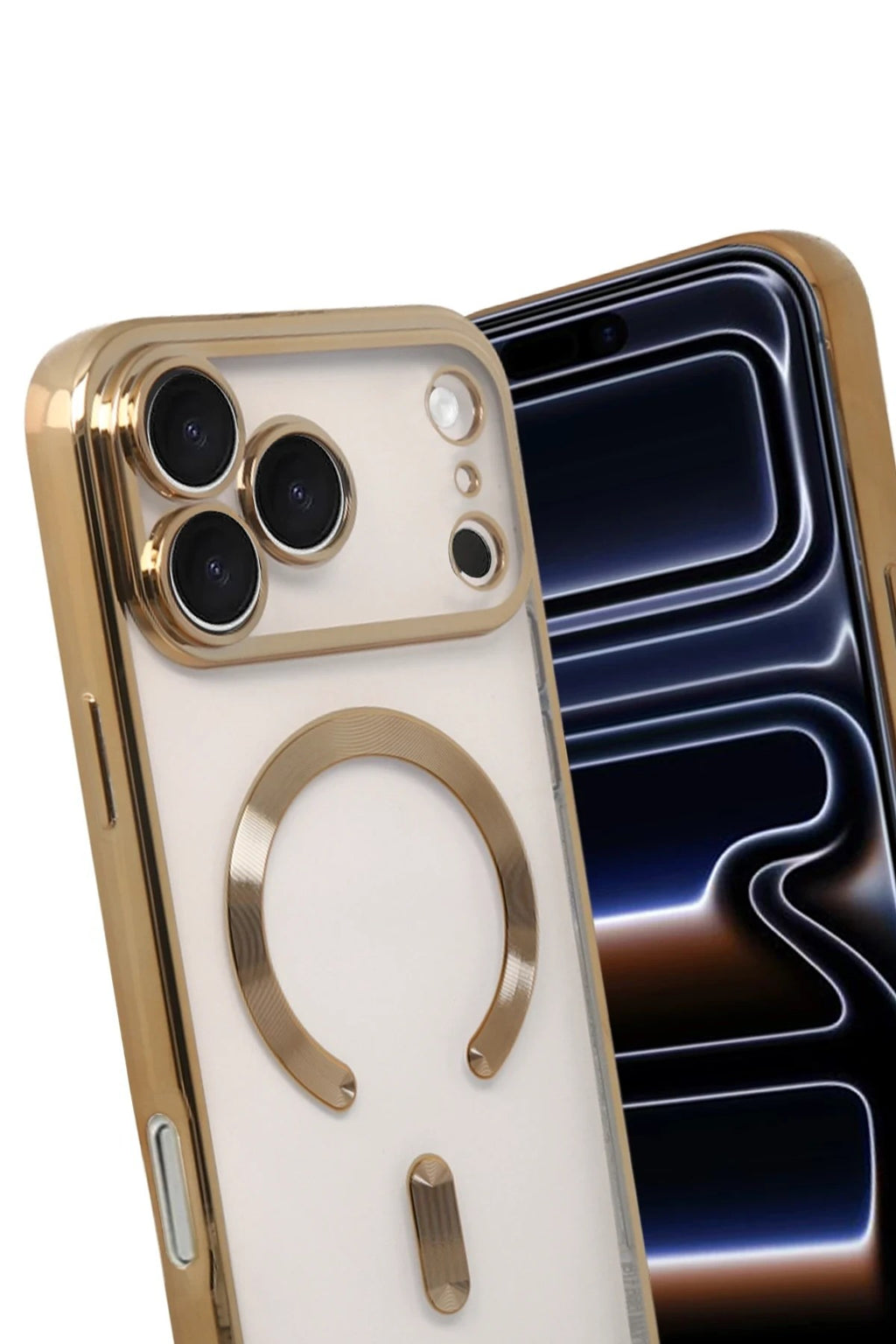 Mey İthalat® iPhone 17 Pro Kross Magneticsafe Kapak - Gold