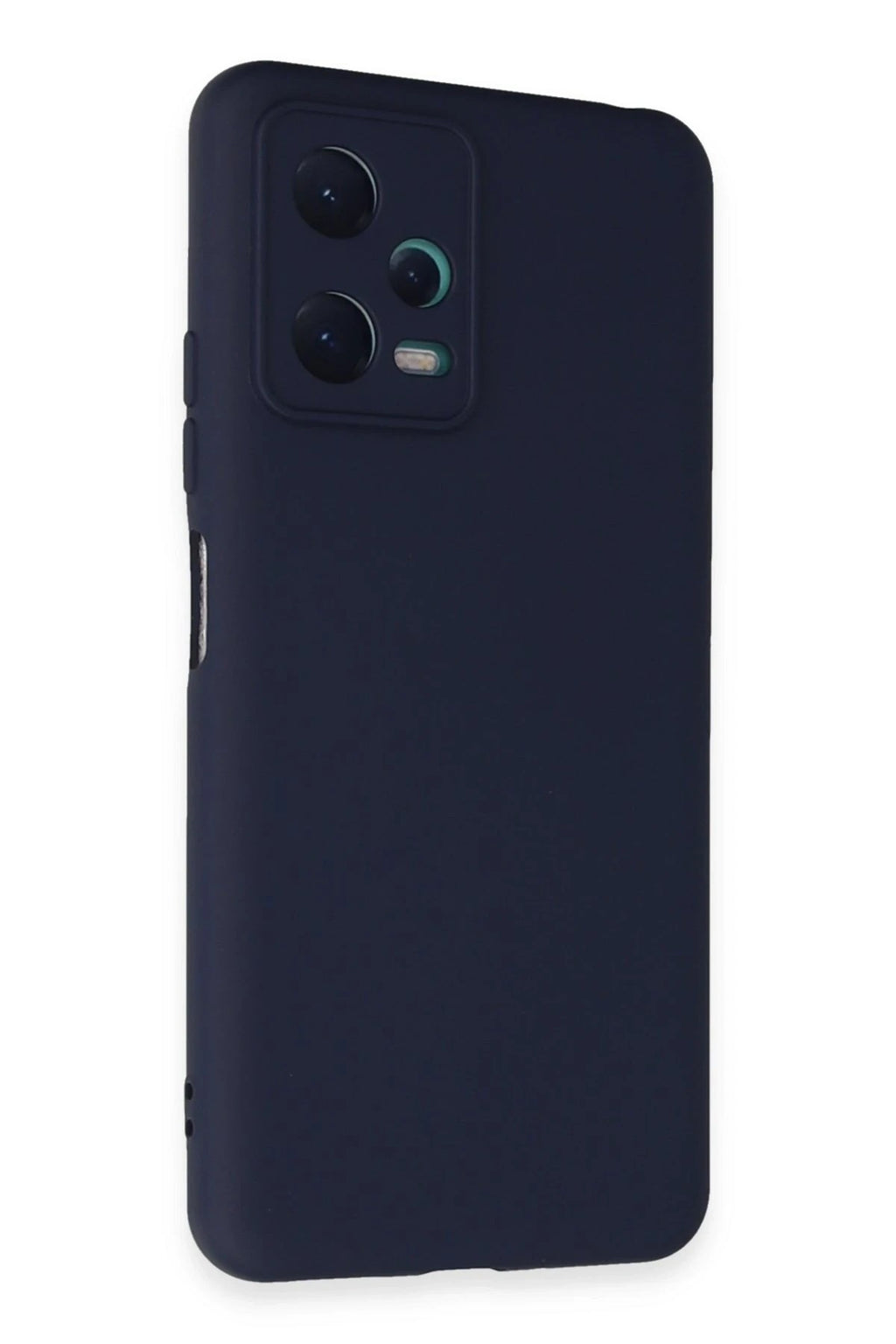 Mey İthalat® Redmi Note 12 5G Kılıf Nano içi Kadife Silikon - Lacivert