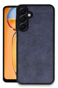 Mey İthalat® Samsung Galaxy A55 5G Kılıf Aras Deri Kapak - Lacivert