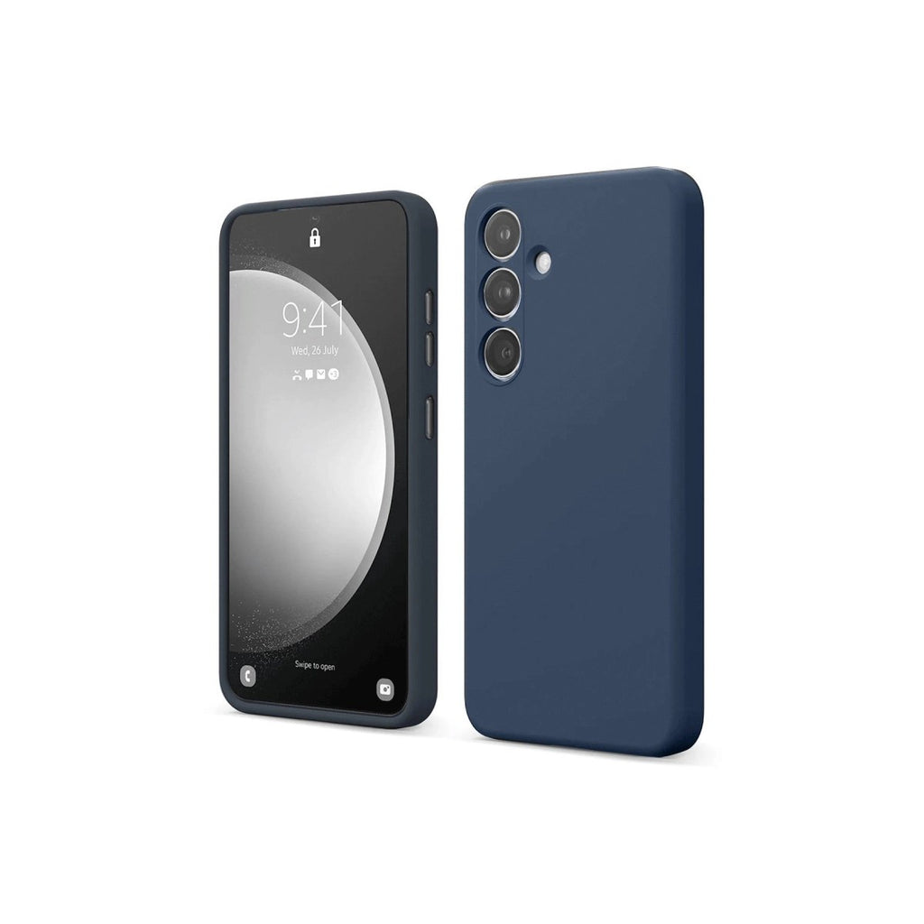 Mey İthalat® Samsung Galaxy A14 4G Kılıf First Silikon - Lacivert
