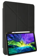 Mey İthalat® iPad 2022 10.9 (10.nesil) Kılıf Kalemlikli Mars Tablet Kılıfı - Koyu Gri