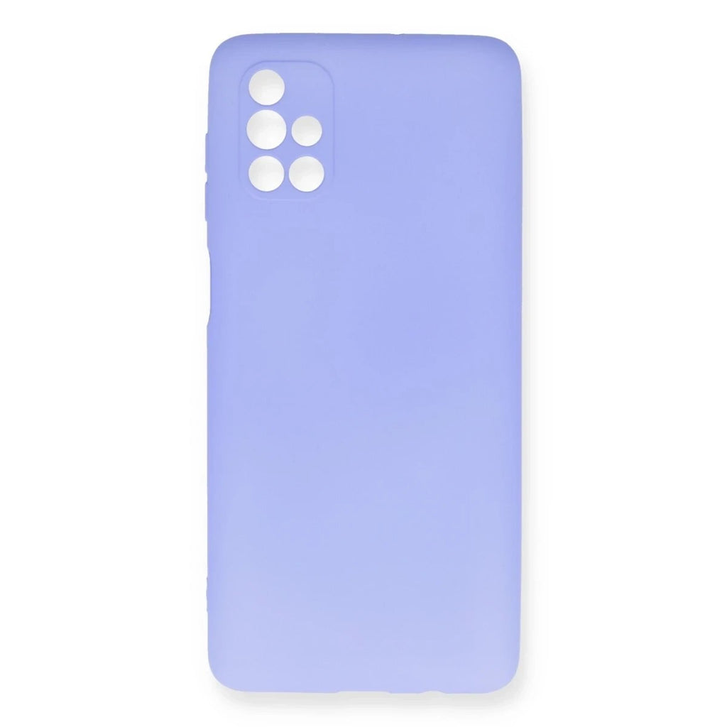 Mey İthalat® Samsung Galaxy M51 Kılıf First Silikon - Lila