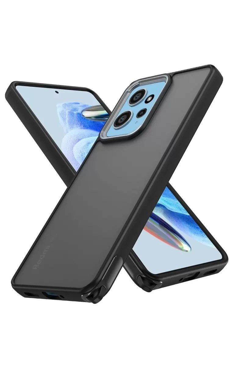 Mey İthalat® Redmi Note 12 4G Kılıf Elegant Kapak - Siyah