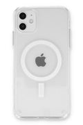 Mey İthalat® iPhone 11 Kılıf Pc Real Magsafe Kapak - Şeffaf