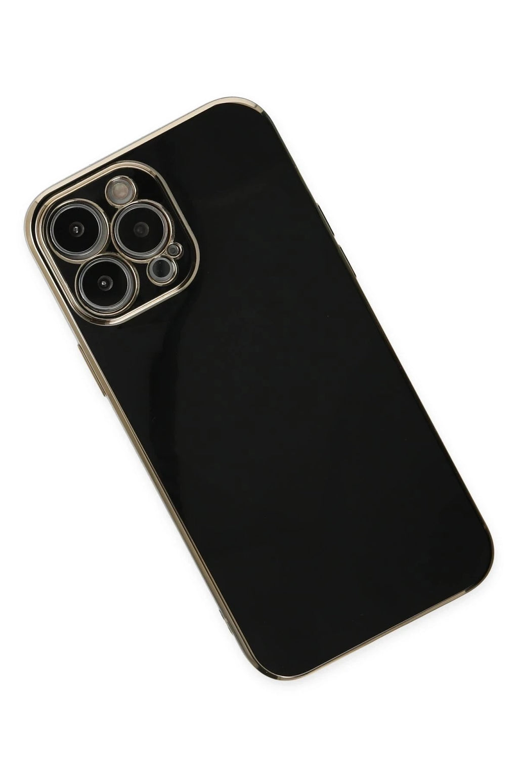 Mey İthalat® iPhone 14 Pro Max Kılıf Volet Silikon - Siyah