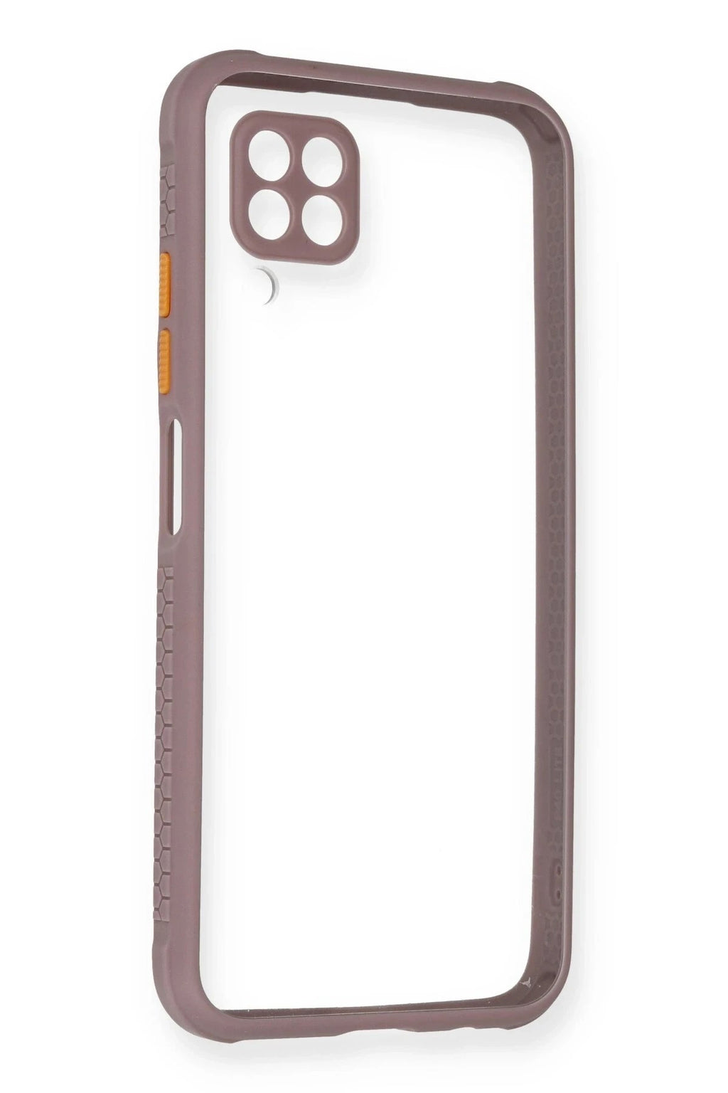 Mey İthalat® Huawei P40 Lite Kılıf Miami Şeffaf Silikon - Açık Mor