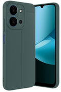 Mey İthalat® Redmi 15C 4G Auto Focus Kapak - Koyu Yeşil