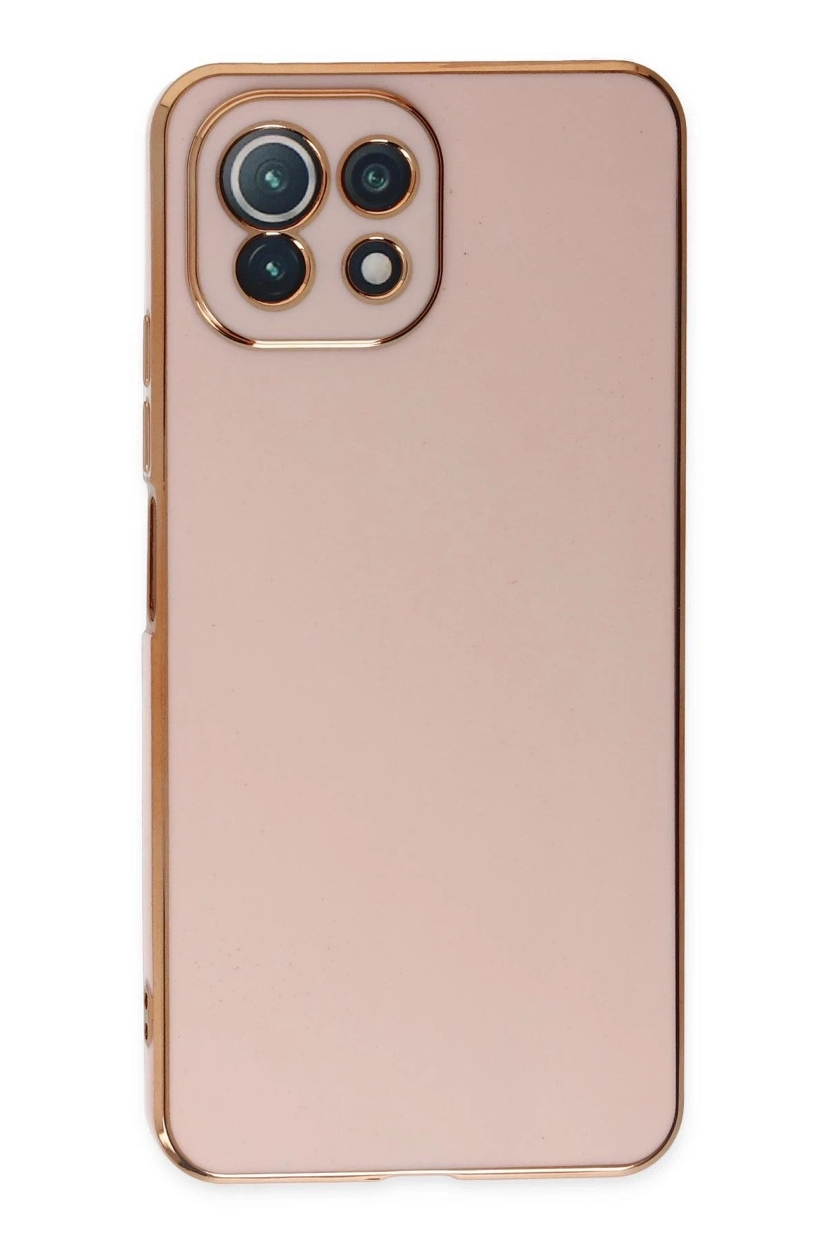 Mey İthalat® Mİ 11 Lite Kılıf Volet Silikon - Pembe