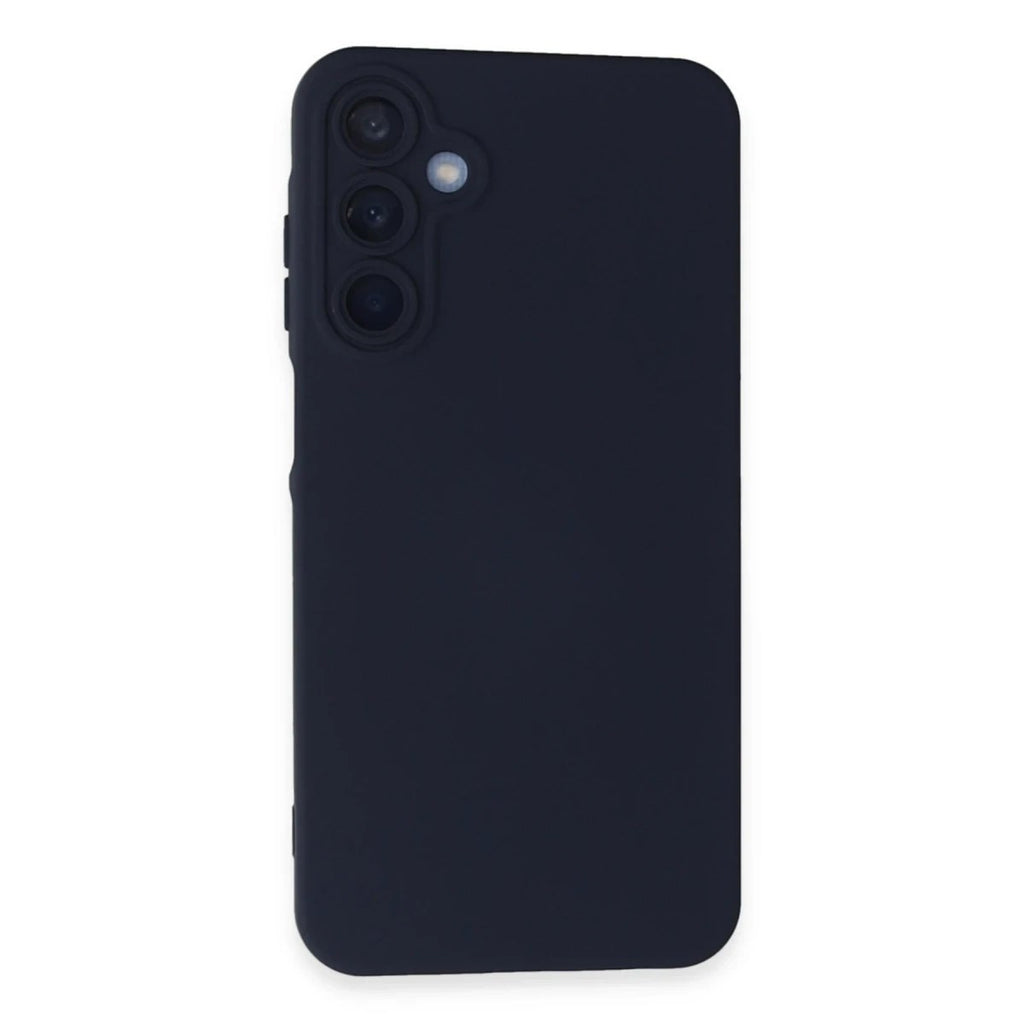 Mey İthalat® Samsung Galaxy A15 4G Kılıf Nano içi Kadife Silikon - Lacivert