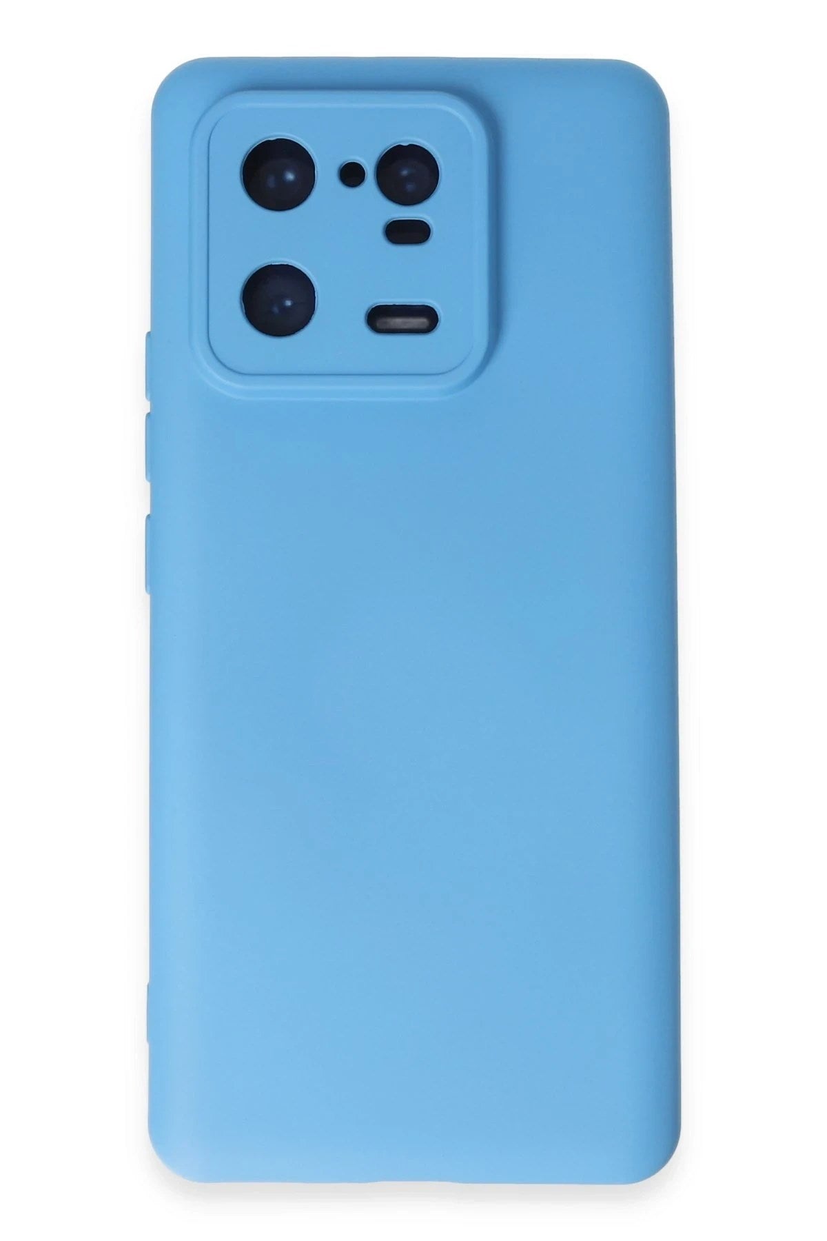 Mey İthalat® Mi 13 Pro Kılıf Nano içi Kadife Silikon - Mavi