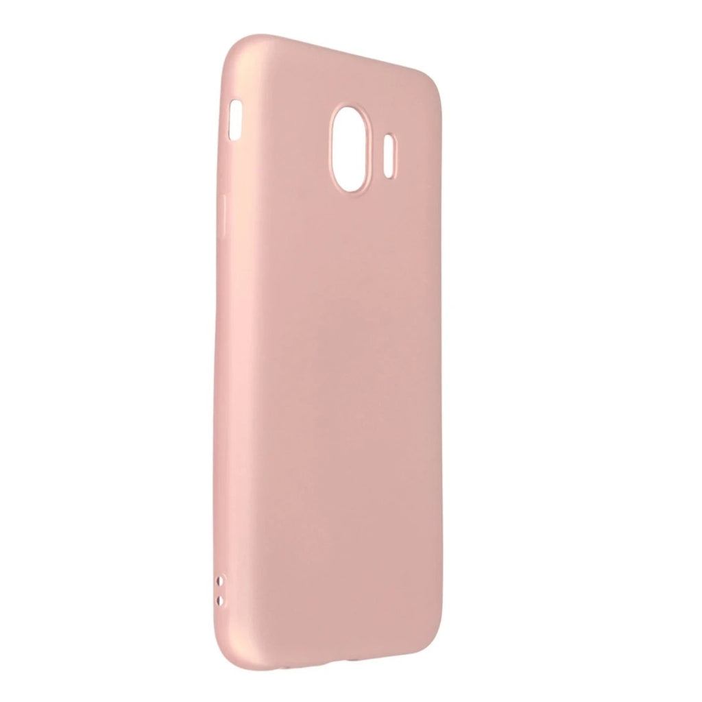 Mey İthalat® Samsung Galaxy J4 Kılıf First Silikon - Rose Gold