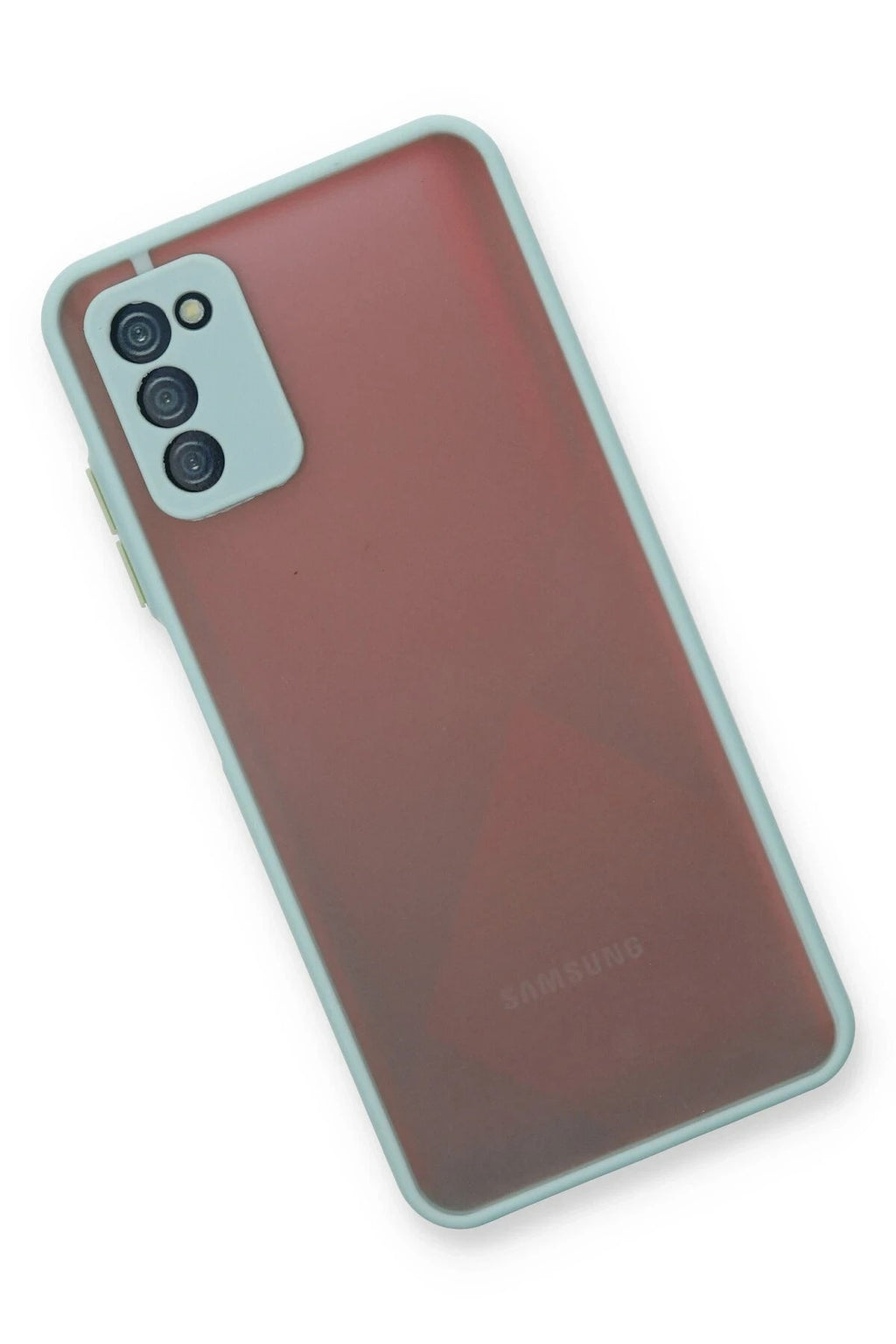 Mey İthalat® Samsung Galaxy A03S Kılıf Montreal Silikon Kapak - Turkuaz