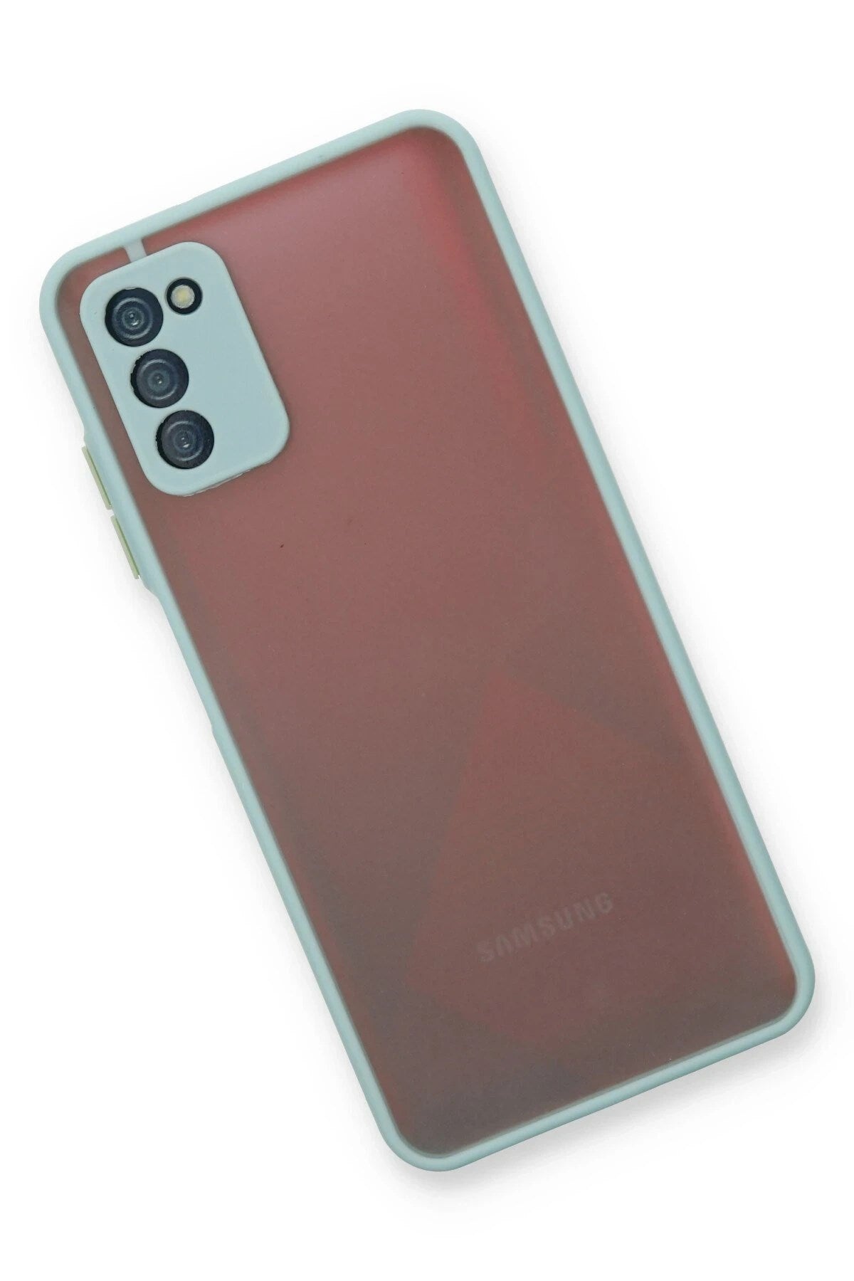 Mey İthalat® Samsung Galaxy A03S Kılıf Montreal Silikon Kapak - Turkuaz