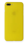 Mey İthalat® iPhone 7 Plus Kılıf PP Ultra İnce Kapak - Sarı