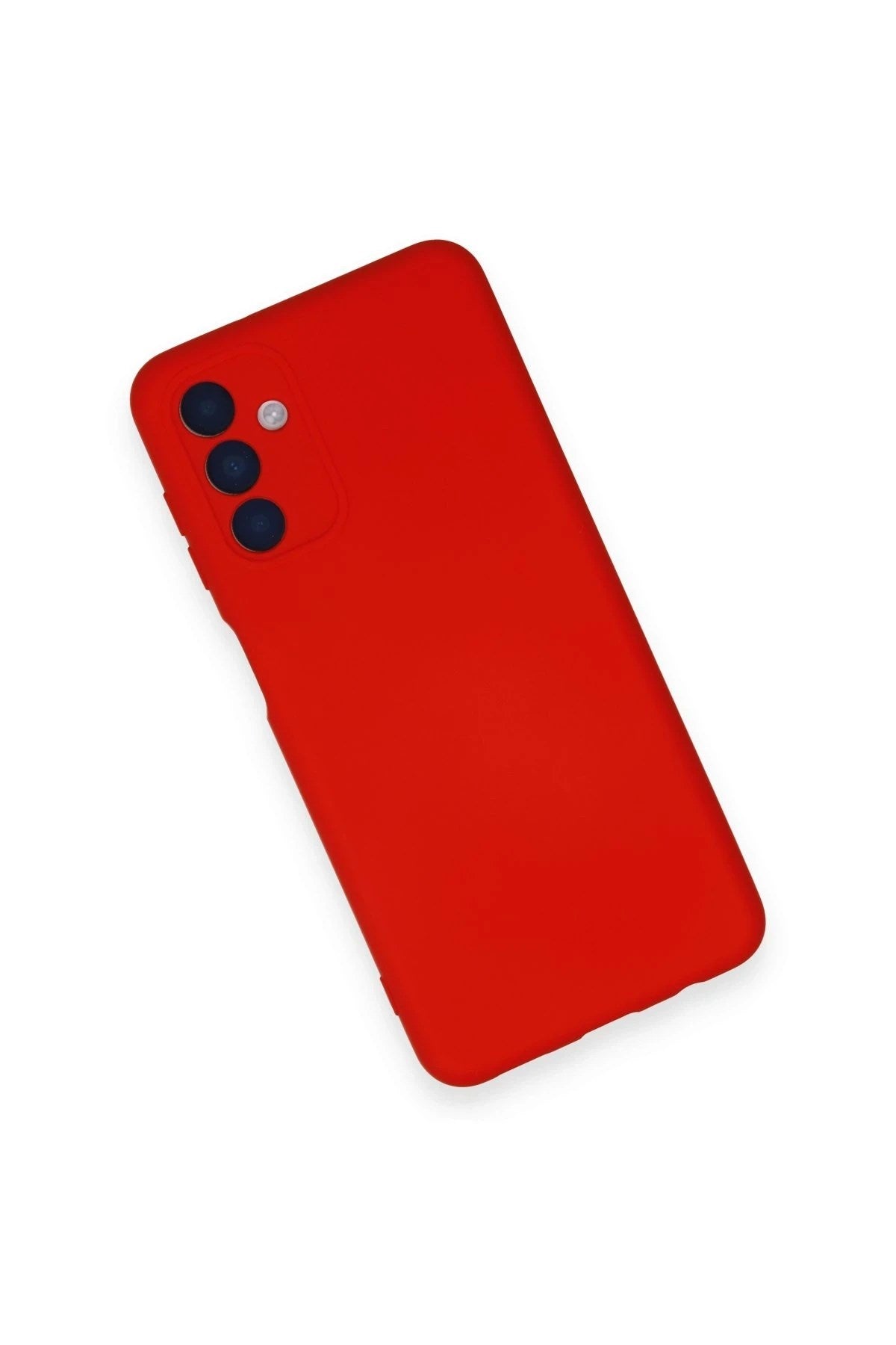 Mey İthalat® Samsung Galaxy A14 4G Kılıf Nano içi Kadife Silikon - Kırmızı