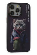 Mey İthalat® iPhone 14 Pro Fun Magsafe Kapak - Derin Mor